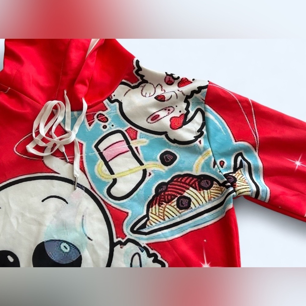Undertale Error Sans Anime Kawaii Gamer Pullover Streetwear - Size XL (approx) - Picture 3 of 4